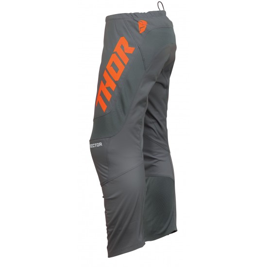 Calças Thor Sector Checker Charcoal / Orange