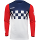 Camisola Thor Hallman Differ Cheq White / Red / Blue