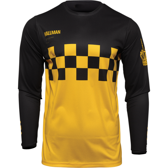 Camisola Thor Hallman Differ Cheq Yellow / Black