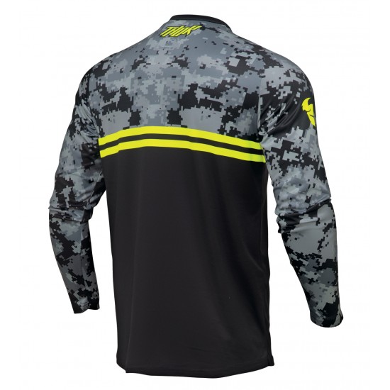 Camisola Thor Sector Digi Camo Black