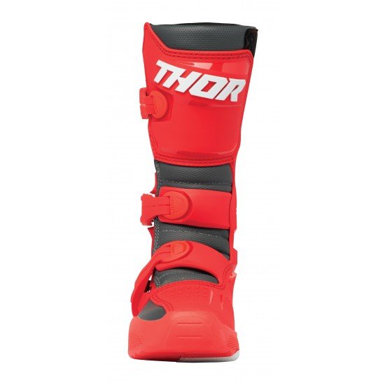 Botas Criança Thor Blitz XR Red / Charcoal