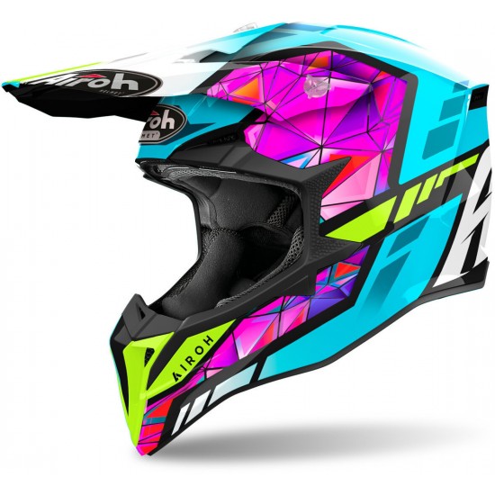 Capacete Airoh Wraaap Diamond Gloss