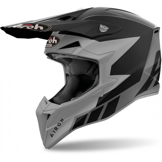 Capacete Airoh Wraaap Reloaded Anthracite Matt