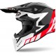 Capacete Airoh Wraaap Reloaded Red Gloss