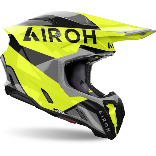 Capacete Airoh Twist 3 King Yellow Gloss