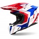 Capacete Airoh Twist 3 Dizzy Blue / Red Gloss