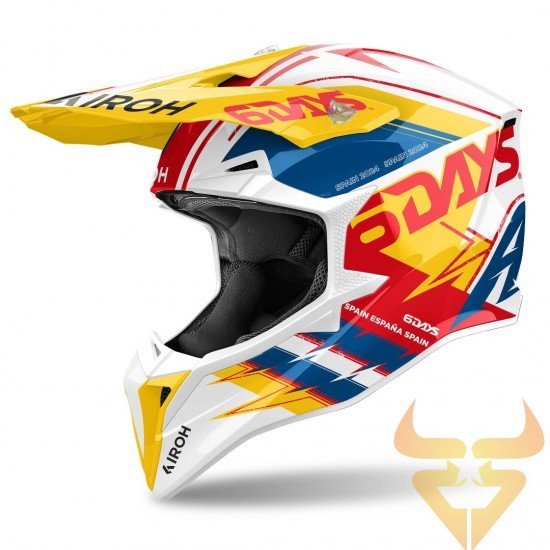 Capacete Airoh Six Days Espanha