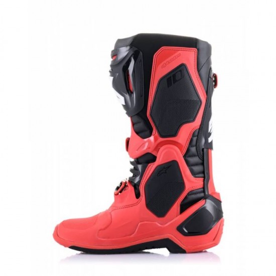 Botas Alpinestars Tech 10 Acumen Le Red Black White