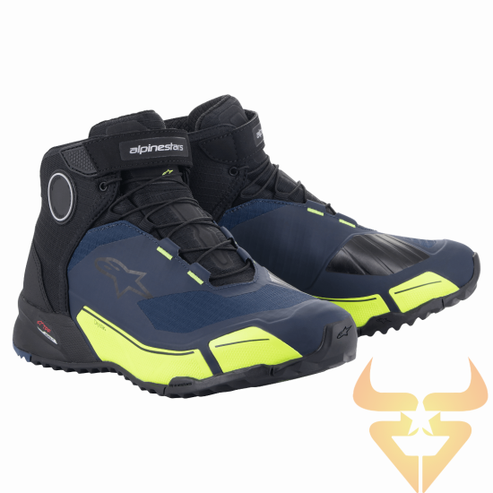 Botas Alpinestars Cr-X Drystar Yellow / Blue / Black