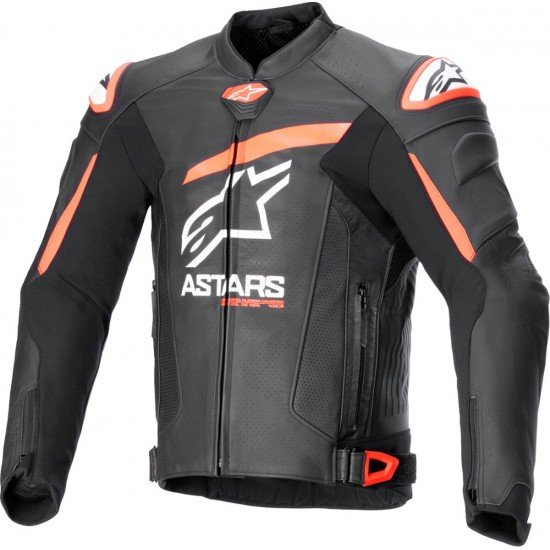 Casaco Alpinestars Gp Plus V4 Airflow Pele Black / Fluo Red / White