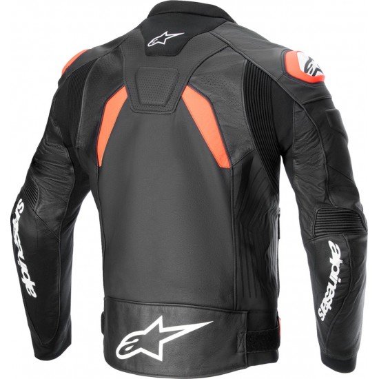 Casaco Alpinestars Gp Plus V4 Airflow Pele Black / Fluo Red / White