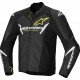 Casaco Alpinestars Faster V3 Airflow Pele Black / White / Fluo Yellow