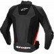 Casaco Alpinestars Missile V4 Airflow Pele Black / White / Fluo Red