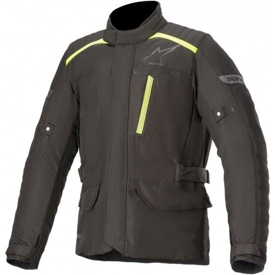 Casaco Alpinestars Gravity Drystar Black / Fluo Yellow