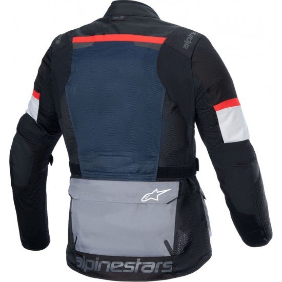 Casaco Alpinestars Andes Air Drystar Deep Blue / Black / Ice Gray