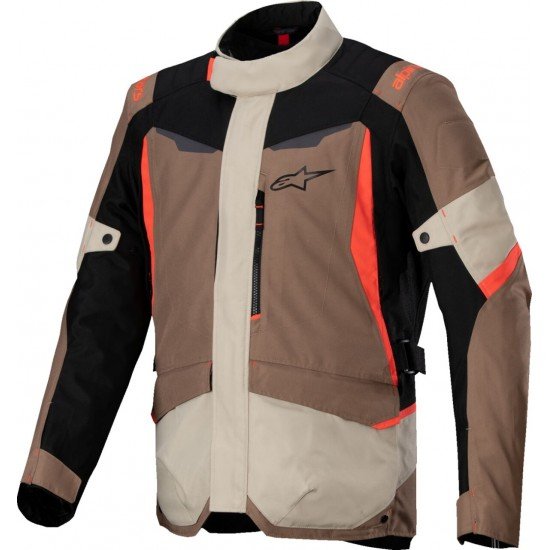 Casaco Alpinestars ST-1 Waterproof Khaki / Sand / Black / Red