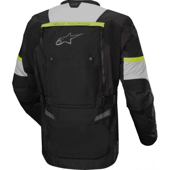 Casaco Alpinestars Bagota Pro Drystar Ice Gray / Dark Gray / Fluo Yellow