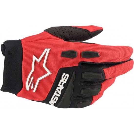 Luvas Criança Alpinestars Full Bore Red / Black