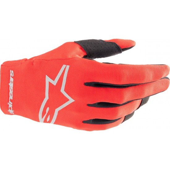 Luvas Criança Alpinestars Radar Red / Silver