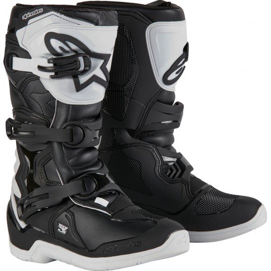 Botas Criança Alpinestars Tech 3S White / Black