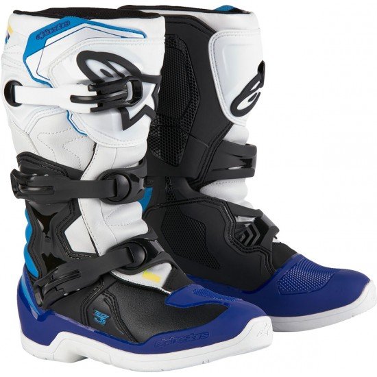 Botas Criança Alpinestars Tech 3S White / Black / Blue