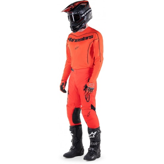 Camisola Alpinestars Fluid Lurv Orange / Black