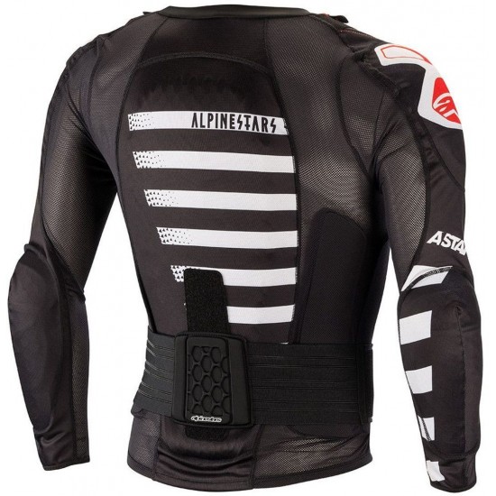 Colete Alpinestars Sequence Long Sleeve Black / White