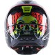 Capacete Alpinestars Sm5 Solar Flare Black / Blue / Fluo Red