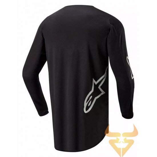 Camisola Alpinestars Fluid Graphite Black / Silver