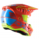 Capacete Alpinestars Sm5 Action Orange / Cyan / Yellow Fluo