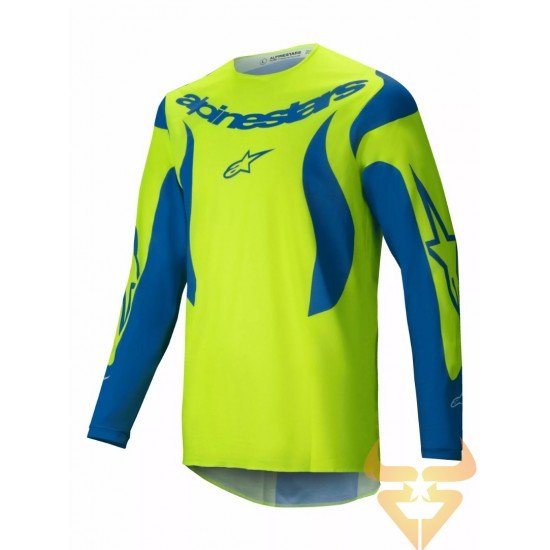 Camisola Alpinestars Fluid Haul Blue / Yellow