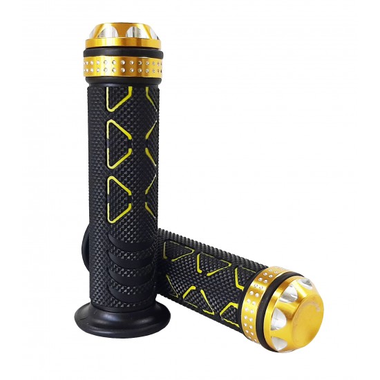 Punhos Estrada Ape Racing Triangle Black / Gold