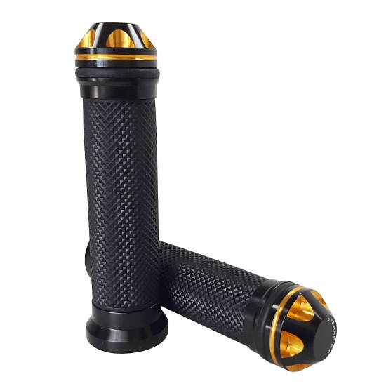 Punhos Estrada Ape Racing Black / Gold