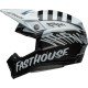 Capacete Bell Moto-10 Spherical Fasthouse Mod Squad Gloss White / Black