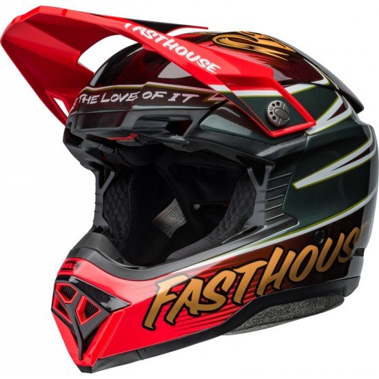 Capacete Bell Moto-10 Spherical Fasthouse DITD 24 Gloss