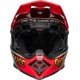 Capacete Bell Moto-10 Spherical Fasthouse DITD 24 Gloss Red / Gold