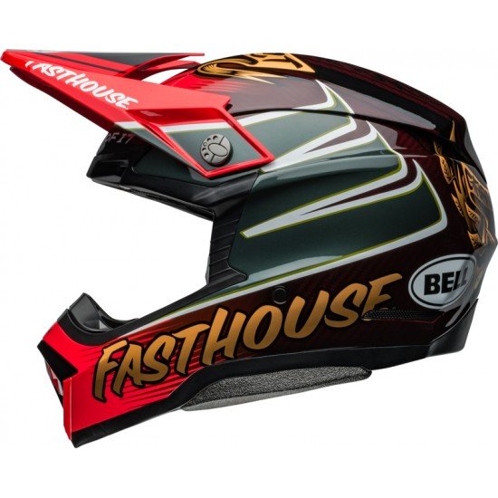 Capacete Bell Moto-10 Spherical Fasthouse DITD 24 Gloss