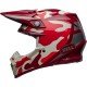 Capacete Bell Moto-9S Flex Ferrandis Méchant Gloss Red / Silver