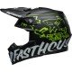 Capacete Bell Moto-9S Flex Fasthouse MC Core Matte Black / Yellow