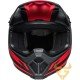 Capacete Bell Mx-9 Mips Alter Ego Gloss Matte Black / Red