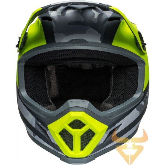 Capacete Bell Mx-9 Mips Alter Ego Matte Hi-Viz / Camo