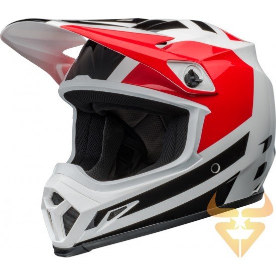 Capacete Bell Mx-9 Mips Alter Ego Gloss Red