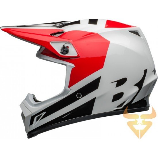 Capacete Bell Mx-9 Mips Alter Ego Gloss Red