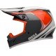 Capacete Bell Mx-9 Mips Dart Gloss Charcoal / Orange