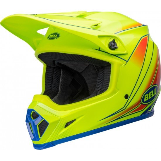 Capacete Bell Mx-9 Mips Zone Gloss Retina Sear