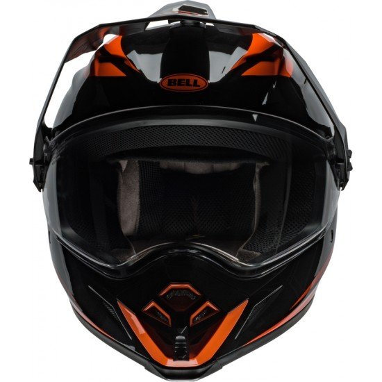 Capacete Bell Mx-9 Adventure Mips Alpine Gloss Black / Orange