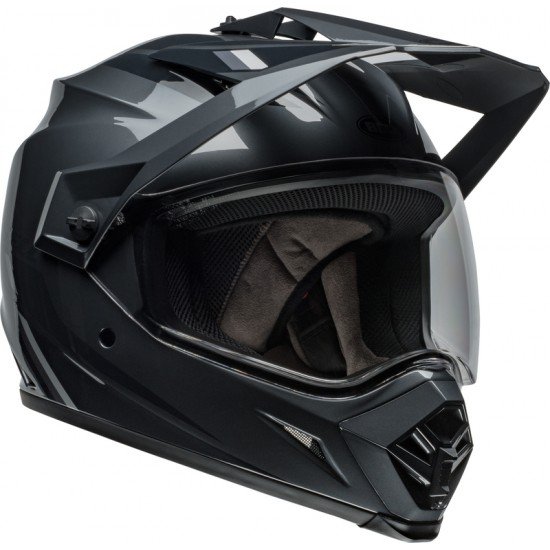 Capacete Bell Mx-9 Adventure Mips Alpine Gloss Charcoal / Silver