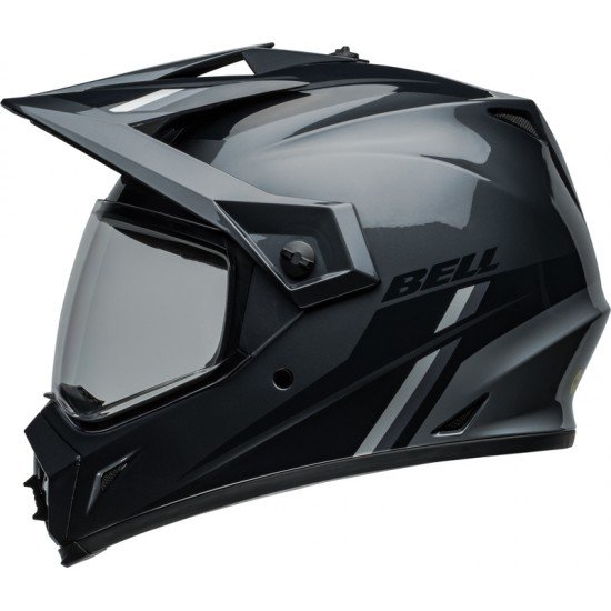 Capacete Bell Mx-9 Adventure Mips Alpine Gloss Charcoal / Silver