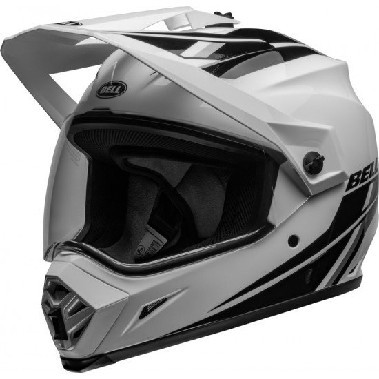 Capacete Bell Mx-9 Adventure Mips Alpine Gloss White / Black