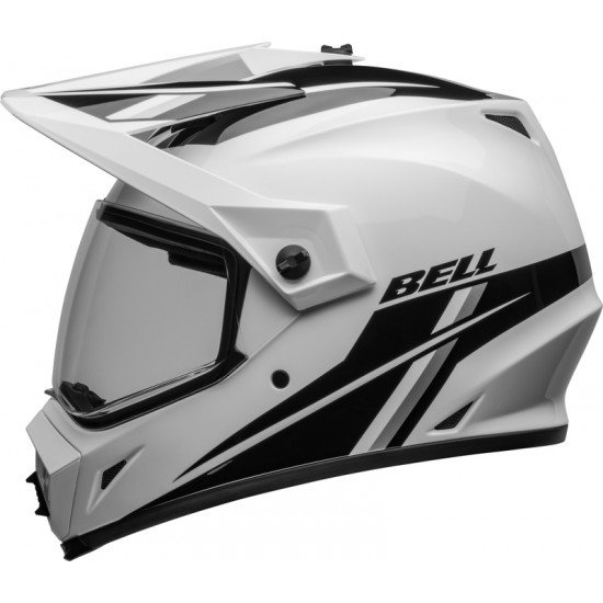 Capacete Bell Mx-9 Adventure Mips Alpine Gloss White / Black